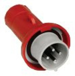 Przemysłowa wtyczka przenośna, prosta, 16A, 3p+E, 380...415 V AC, IP 67 PKE16M734