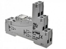 Gniazdo przekaźnika Relpol GZM80 ( RM84 ): szare