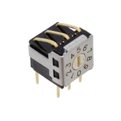 Omron A6KV-102RF A6KV Rotary Coded Switch 10 Position