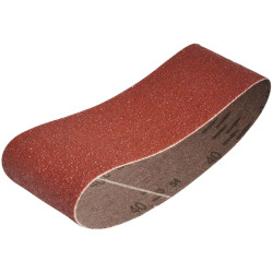 Faithfull FAIAB60400C Cloth Sanding Belt 400 x 60mm Coarse (Pack 3)