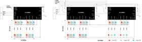48x16 common cathode matrix LED display driver with ultra low power