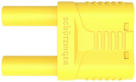 Złącze męskie zwierające, bezpieczne Schützinger SKURZ 6100 / 19-4 IG 2MB Ni / GNGE zielono-żółty 1 szt.