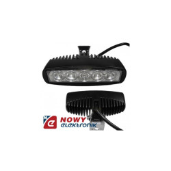 Lampa LED halogen 5x3W 9-80V IP68 reflektor led car listwa