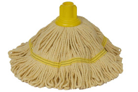 Mop i kij, 200g, Żółty, Bawełna