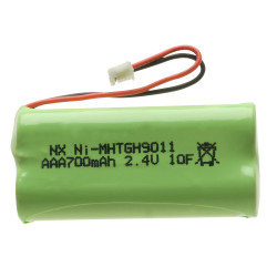 Enix E2H Cordless Phone battery 2x AAA NiMH 2.4V 700mAh