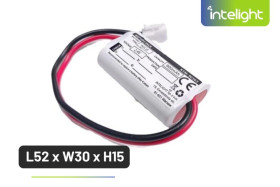 Pakiet akumatorów NiCd 2,4V 900mAh do oprawy Directo S w wersji 3h - L52 x W30 x H15 / 90300