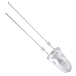 LED, THT, niebieska, 2-Pin, 3,2 V, 15°, Nichia