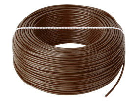 Przewód LgY 1x0,5 H05V-K brązowy