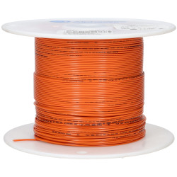 Alpha Wire 3051 OR001 UL1007 Hook Up Wire Orange 22AWG (305m Reel)