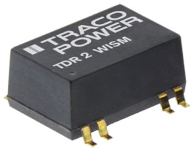 DC converter, 9-36 VDC, 2 W, 1 output, 5 VDC, 79 % efficiency, TDR 2-2411WISM