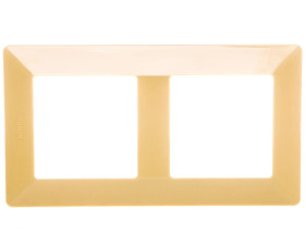 VALENA LIFE Ramka podwójna limonkowa 754082