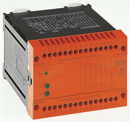 Przekaźnik bezpieczeństwa BO 5988.61/024 DC24V + AC230V 1 6 74mm 100mm 121mm Dold