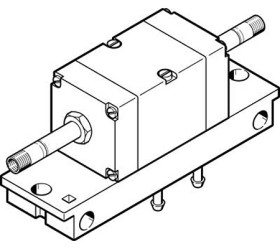 Pneumatyczny zawór elektromagnetyczny Festo 5/2 PK-3 Elektryczny 8 bar 5 portowy JMFH-5-PK-3