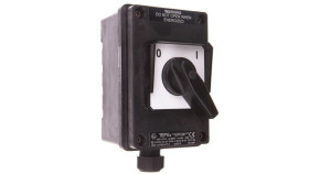 Łącznik 0-1 250V 16A Czarny Ex Skx 13/10 Ip66 Strefa 1,21 Oraz 2,22 31-000-9024