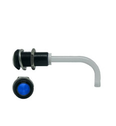 Światłowód do LED, sztywny, kątowy, dł. 76.1mm, Bivar