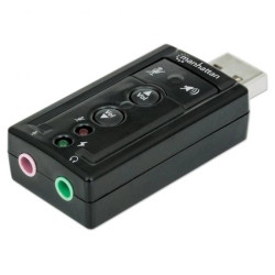 Karta dźwiękowa 3D 7.1 Audio Na Hi-Speed USB 2.0 152341