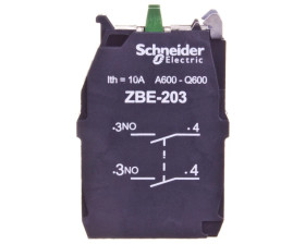 Styk pomocniczy 2Z montaż czołowy ZBE203