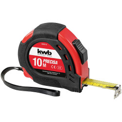 kwb 060810 Tape measure 10m steel ABS magnets auto lock EG-approved