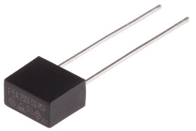 Bezpiecznik nieresetowalny 5A 250V RS PRO F Termoplastyczne 50 A przy 250 V AC rozstaw 5.08mm