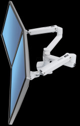 45-491-216 Monitor holder LX, 2 displays, table mounting