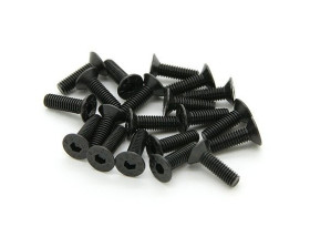 10 pcs Allen M3x12 Screws - Conical - Allen Screw with Countersunk Head