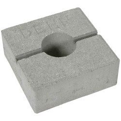 DEHN 253301 BES Concrete Block 4.6kg Square 180x180x70mm Stabiliser