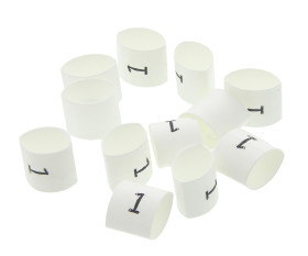 Oznaczniki kabli Termokurczliwy TE Connectivity zakres 2 → 6mm ilość 100