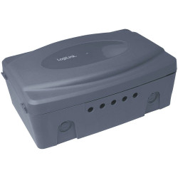 LogiLink LPS223 Cable Casing Plastic Grey 1pc IP54 for Lighting &amp; More