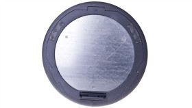 Simon Connect Puszka Kf Podłogowa Okrągła Fi 300Mm 6Xk45 Kątowa Szara Kf300c/1