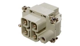 Wkład złącza 4+PE męski 65A 1000V EPIC H-S 4+2xPE SAS 10407910 /10szt./