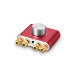 Nobsound Mini - cyfrowy wzmacniacz audio 2x50W z modułem Bluetooth (czerwony)