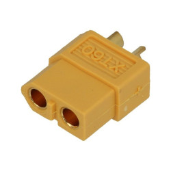 Konektor XT60 źeński 2-tory 60A 500V