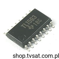 TL1593C 3-Chanell Sample and Hold Circuit SMD-SO16M TI