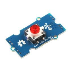 Grove Red LED Button - moduł z przyciskiem i podświetleniem LED (czerwony)