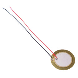 27mm Piezo Element 100mm Leads
