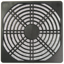 Osłona wentylatora 120mm plastik z filtrem NEPOWER