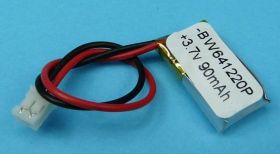 90mAh 3,7V Li-PO 2-PIN 21x11x6mm TYP-2