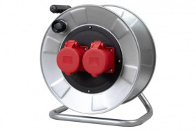 Rozgałęźnik na bębnie metalowym BORDO-320 16A 5p, 32A 5p IP44