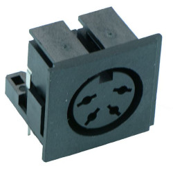 4-Way PCB DIN Socket