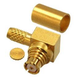 Złącze koncentryczne Montaż na płytce drukowanej Żeński 50Ω typ złącza Złącze SMP 40GHz Kabel typ kabla LMR100, RG174,