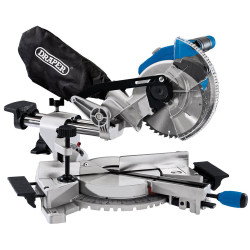 Draper 55588 D20 20V Brushless 185mm Sliding Compound Mitre Saw - Bare