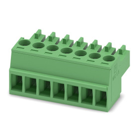 Wtykowy blok zaciskowy 7 -pinowe raster 3.5mm Montaż na kablu Żeński Phoenix Contact