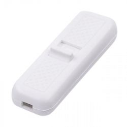 ZĹÄcze przeĹÄcznik przelotowy 2A/250V biaĹy