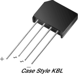 KBL06 Glass Passivated Single-Phase Bridge Rectifier