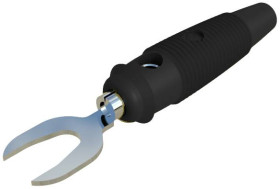 SKS Hirschmann KB 3 sw Złącze męskie laboratoryjne 1 szt.