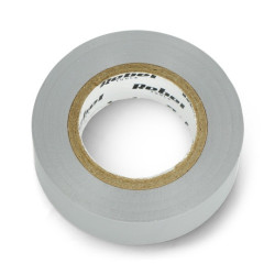 Taśma izolacyjna Rebel 0,13x19mm x 18,2m szara