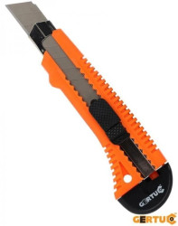 Nożyk z łamanym ostrzem nóż do tapet wykładzin monterski 18 mm