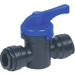 Norgren Pneufit D D00GR0600 Hand Valve 2/2 Shut-Off Hose-To-Hose 6mm O/D