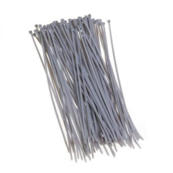 Opaska kablowa150x3,6mm szara 25szt / 38273