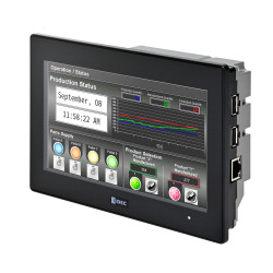 IDEC FT2J-7U22RAF-B Industrial 7&quot; Touchscreen PLC&amp;HMI 14 In 8 Out 2A Relay